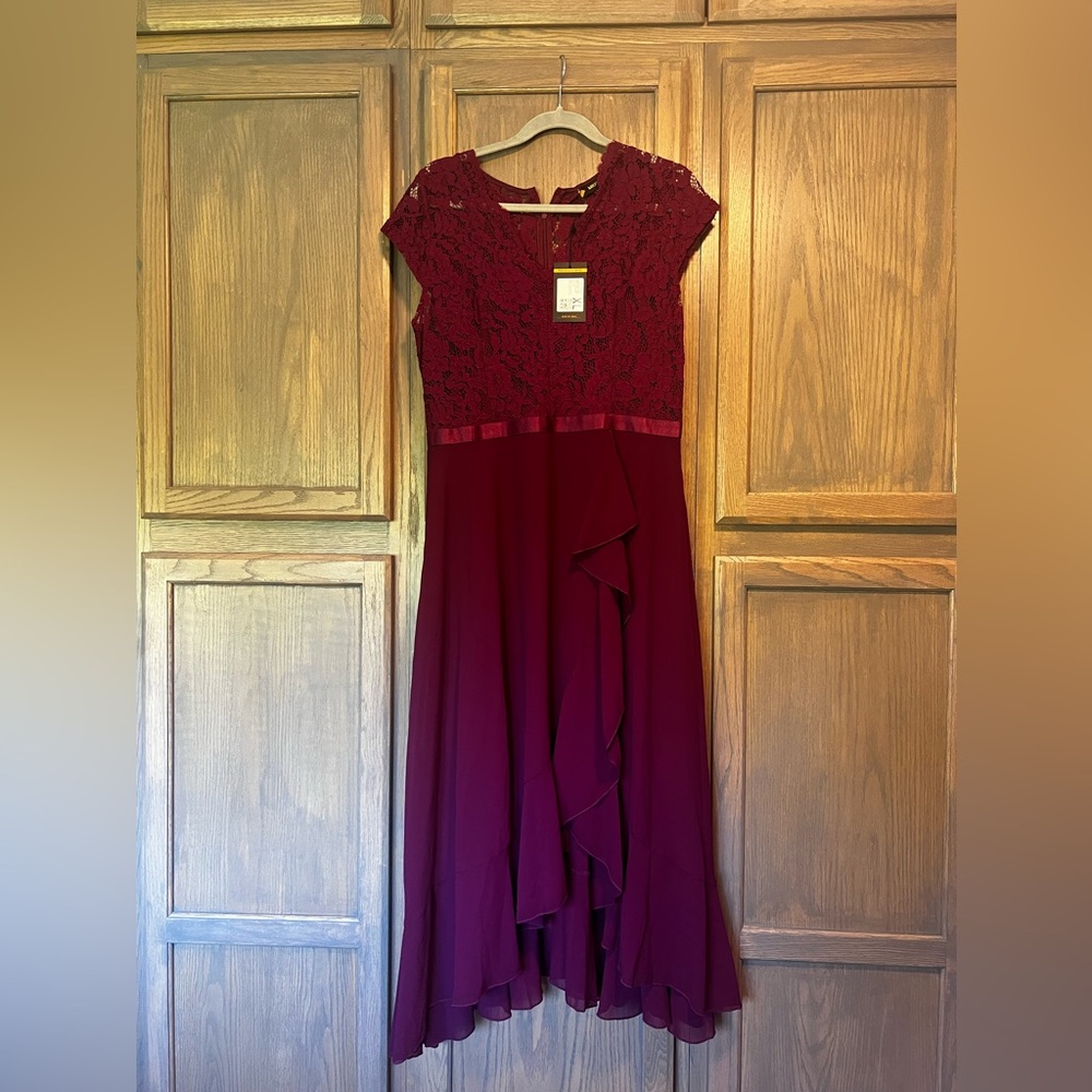 Miusol Magenta Dress